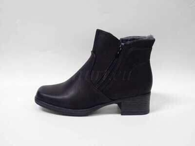 Botki damskie 7A2038-3.BLACK (37/42,12par)