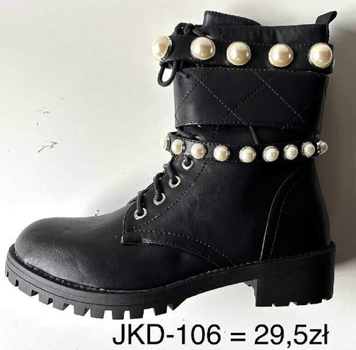 Botki damskie 7AJKD-106.BLACK (36/41,12par)