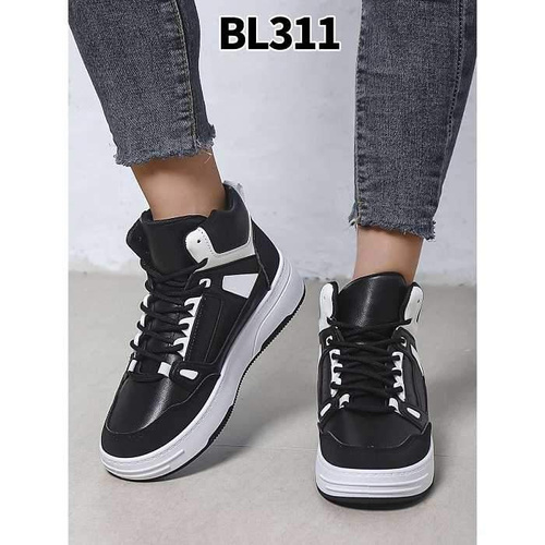 Buty sportowe damskie 7ABL311.BLACK (36/41,12par)