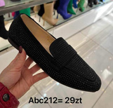 Balerinki damskie 7AABC212.BLACK (36/41,12par)
