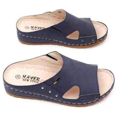 Klapki damskie 7ADE924-1.NAVY (36/41,12par)