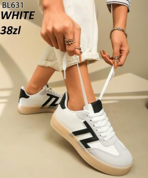 Buty sportowe damskie BL631.WHITE (36/41,12par)