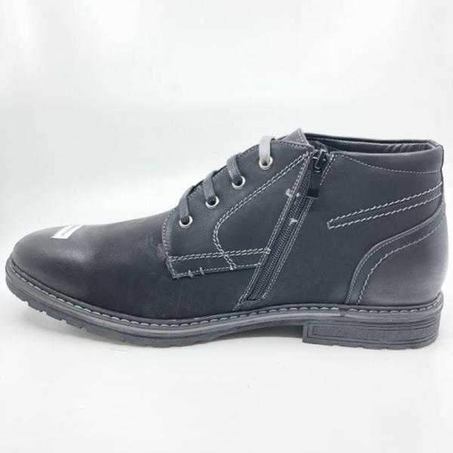Trzewiki męskie 11AA2010AT-10.BLACK/GREY (46/48,6par)