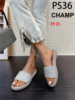 Klapki damskie PS36.CHAMP (36/41,12par)