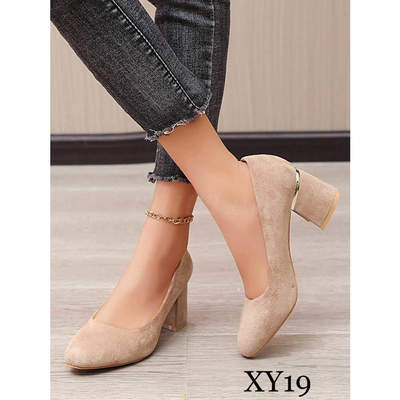 Czółenka damskie 7AXY19.KHAKI (36/41,12par)