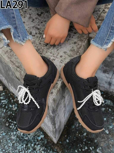 Buty sportowe damskie  7ALA291.BLACK  (36/41,12par)