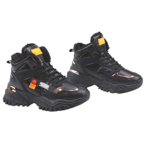 Trzewiki damskie RM44A-1.BLACK Ocieplany (36/41,8par)