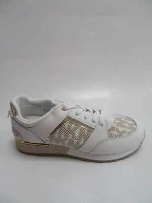 Buty sportowe damskie 7AB81-5.WHITE/GOLD (36/41,8par)
