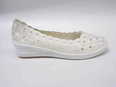 Trampki damskie 7A3601-2.WHITE (36/41,12par)