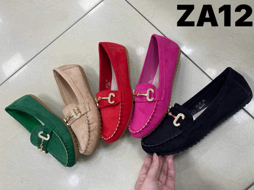 Balerinki damskie 7AZA12.FUSHIA (36/41,12par)