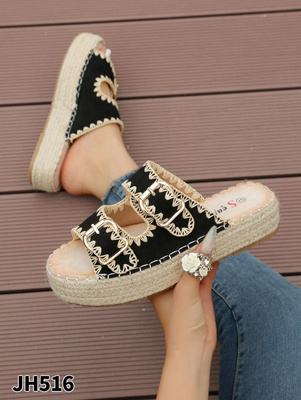 Klapki damskie JH516.BLACK (36/41,12par)