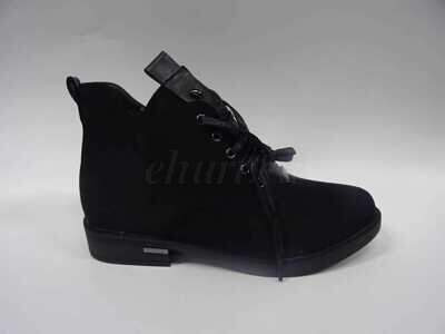 Botki damskie ocieplane 7A959-13C.BLACK (37/41,12par)
