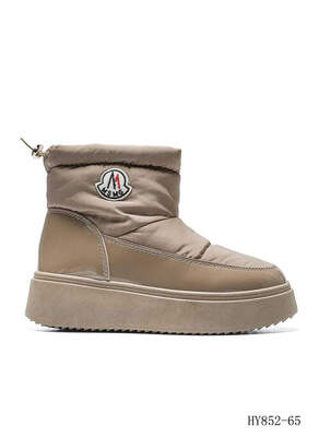 Botki damskie ocieplane HY852-65.COFFE (36/41,12par)