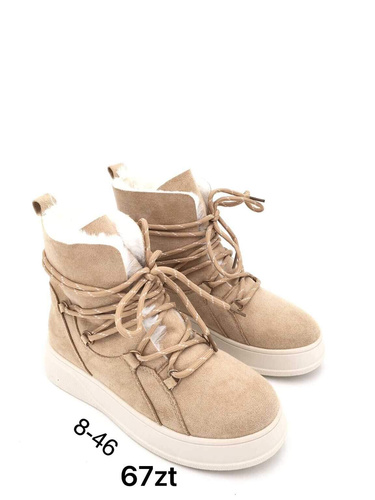 Botki damskie 7A8-46.BEIGE (36/41,12par)