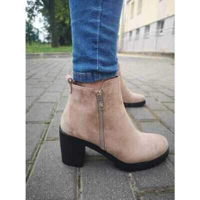 Botki damskie 7ADA53.BEIGE (36/41,12par)