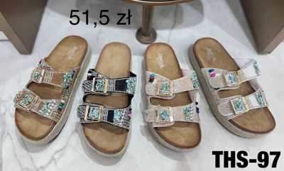 Klapki damskie 7ATHS-97.KOLORDOWYBORU (36//41,12par)