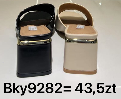 Klapki damskie BKY9282.KOLORDOWYBORU (36/41,12par)