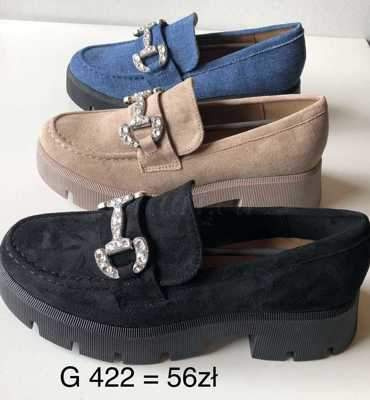 Półbuty damskie 7AG422.KOLORDOWYBORU (36/41,12par)