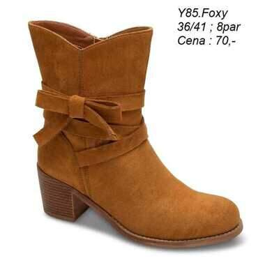 Botki damskie 7AY85.FOXY (36/41,8par)
