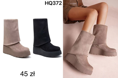 Kozaki damskie HQ372.KOLORDOWYBORU (36/41,12par)