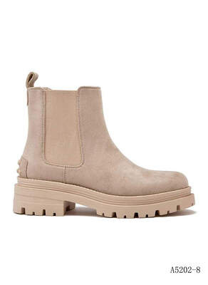 Botki damskie ocieplane A5202-8.BEIGE (36/41,12par)
