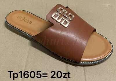 Klapki damskie 7ATP1605.CAMEL (36/41,12par)