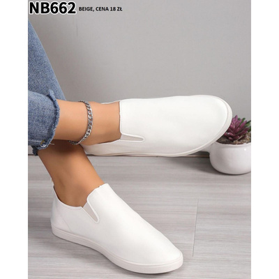 Trampki damskie NB662.BEIGE (36/41,12par)