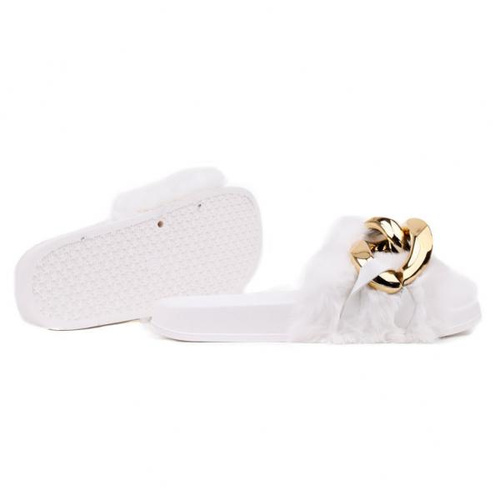 Klapki damskie HN57-2.WHITE (36/41,12par)