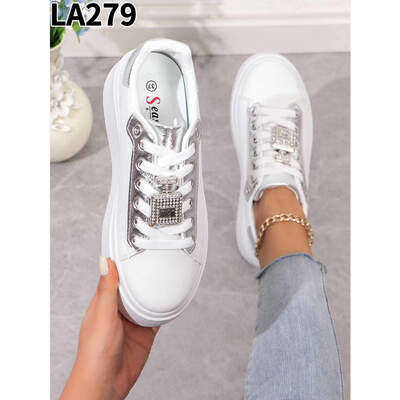 Buty sportowe damskie LA279.SILVER (36/41,12par)