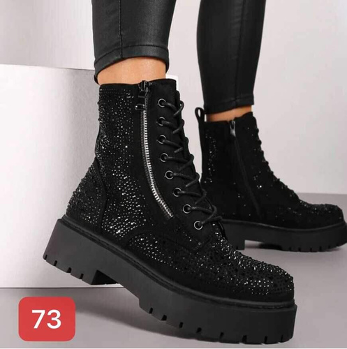 Botki damskie 7ABL-72.BLACK (36/41,12par)