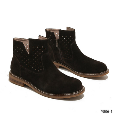 Botki damskie Y806-1.BROWN (36/41,8par)