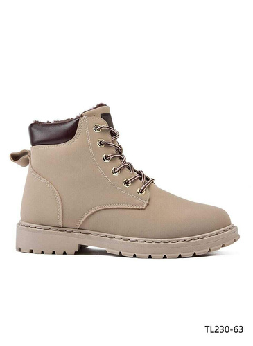 Trzewiki damskie 7ATL230-63.KHAKI (36/41,12par)