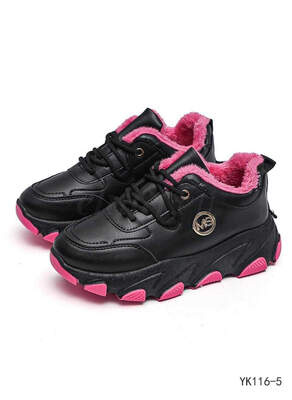 Buty sportowe damskie YK116-5.BLACK (36/41,12par)
