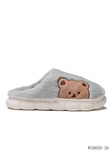 Kapcie damskie 7AWS9028-26.GREY (36/41,12par)