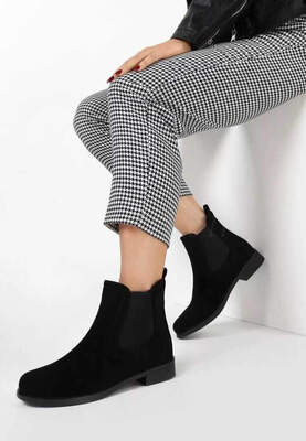 Botki damskie ocieplane MR-9.BLACK (36/41,12par)