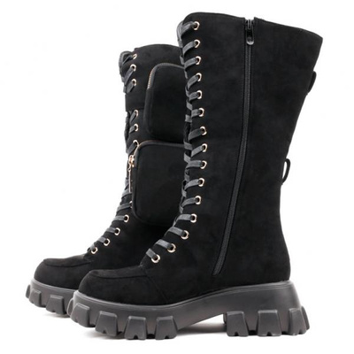 Botki damskie RM16-1.BLACK (36/40,8par)