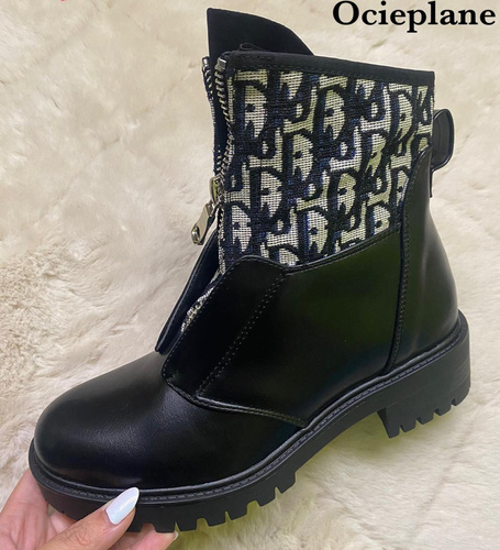 Botki damskie 1051A.BLACK (36/41,12par)