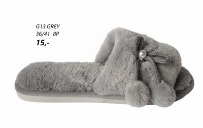 Kapcie damskie G13.GREY (36/41,8par)