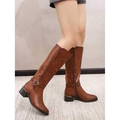 Kozaki damskie ocieplane 7AQT64.CAMEL (36/41,12par)