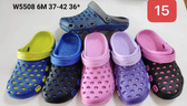 Klapki damskie 7AW5508.MIX (37/42,36par)