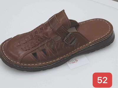 Klapki męskie 9A023.DBROWN (40/46,10par)