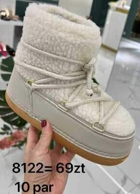 Botki damskie 7A8122.WHITE (36/41,10par)