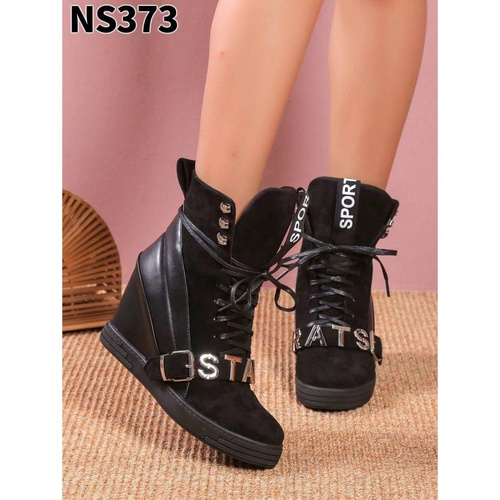 Botki damskie NS373.BLACK (36/41,12par)