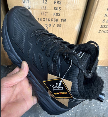 Trzewiki męskie  9AVA9052-1.BLACK  (41/46,12par)