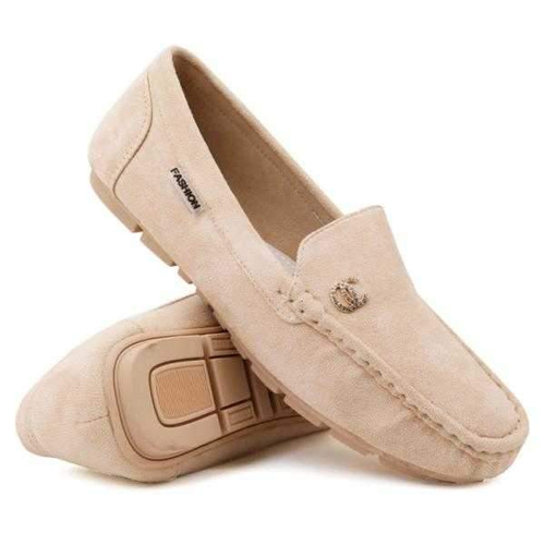 Mokasyny damskie MH18T-9.BEIGE (41/43,10par)