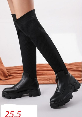 Kozaki damskie 9054.BLACK (36/41,12par)