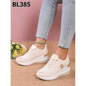 Buty sportowe damskie 7ABL385.BEIGE  (36/41,12par)