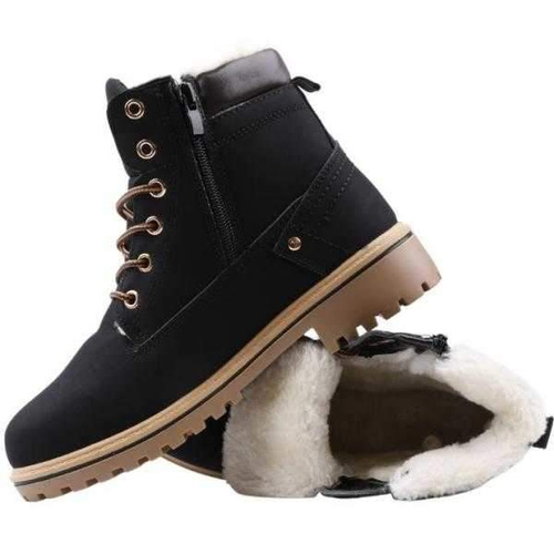 Trzewiki damskie B164-19.BLACK/BROWN (37/41,8par)