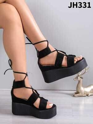 Sandały damskie 7AJH331.BLACK (36/41,12par)