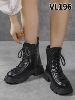 Botki damskie 7AVL196.BLACK (36/41,12par)